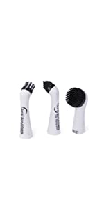 SonicScrubber Household, Kitchen & Bathroom Power Cleaning 3 Brush Accessory Pack
