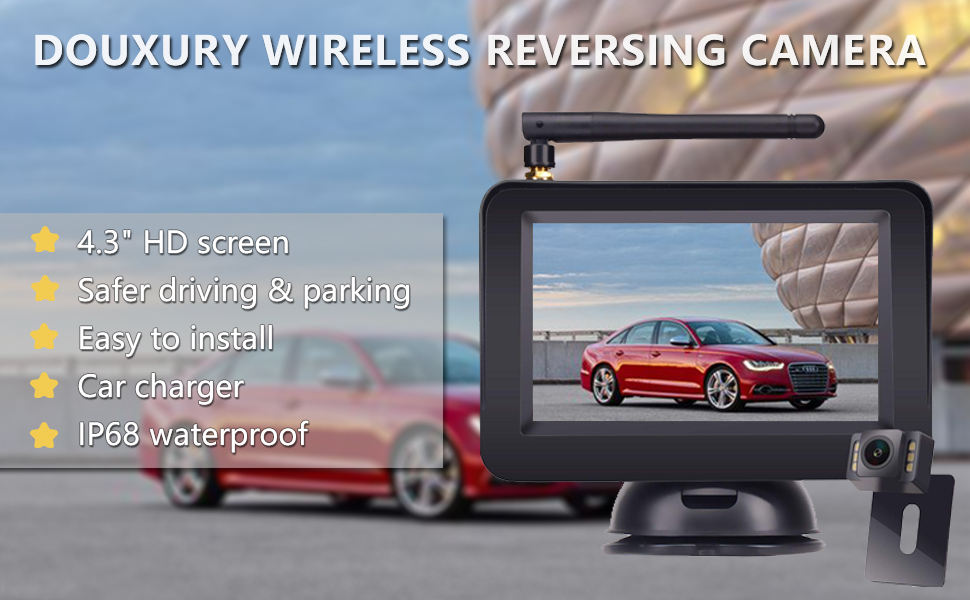 Douxury reversing camera