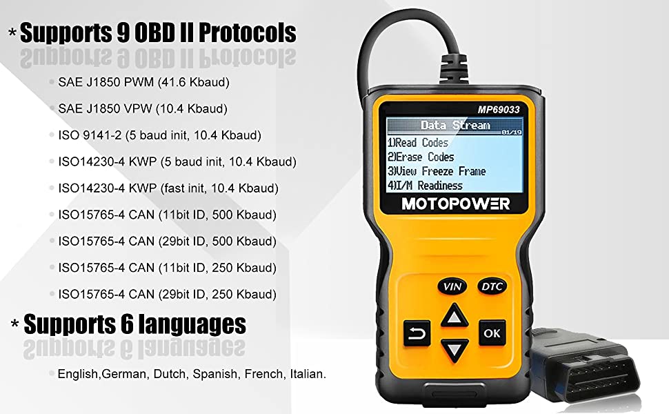 obd2 code reader scanner