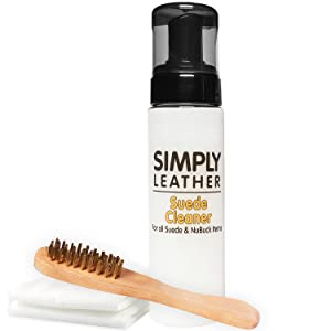 Simply leather suede cleaner