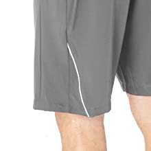 Men's Sports Shorts Quick Dry with Zip Pockets for Workout Running Training 