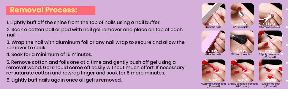 gel nail polish