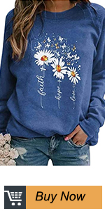 Faith hope love sweatshirt women long sleeve tos