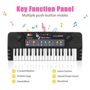 Multifunctional Electronic Piano Keyboard