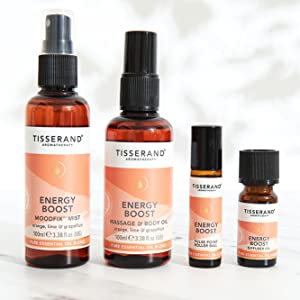 Tisserand aromatherapy energy boost collection