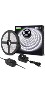 10M White LED Strip