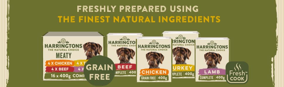 harringtons wet dog food