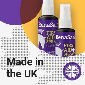 Made in the UK - approved for veterinary use, independently laboratory tested to 12 EN standards