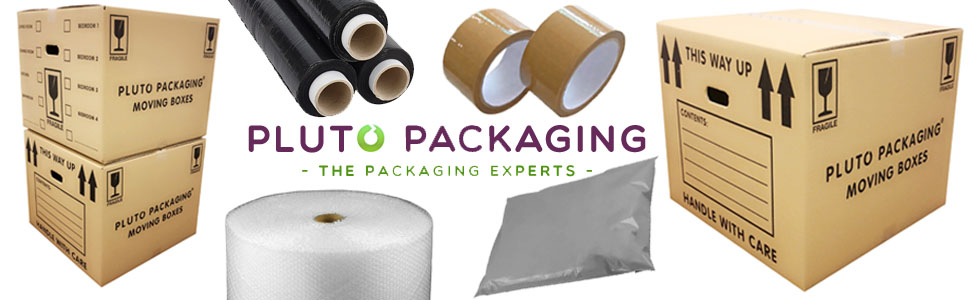 Pluto Packaging Cardboard Boxes, Bubble Wrap, Mailing Bags, Packaging Tape