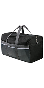 duffle bag small carry on duffel sport bag gym storage bag waterproof black travel outdoor adult men