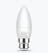 b22 led candle bulb