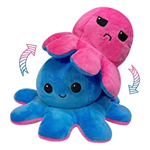 double side flip octopus happy and sad mood