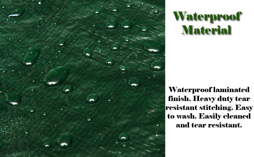 waterproof material - very durable last longer