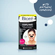 Biore, Charcoal Pore Strips, Pore Strips, Blackhead Remover