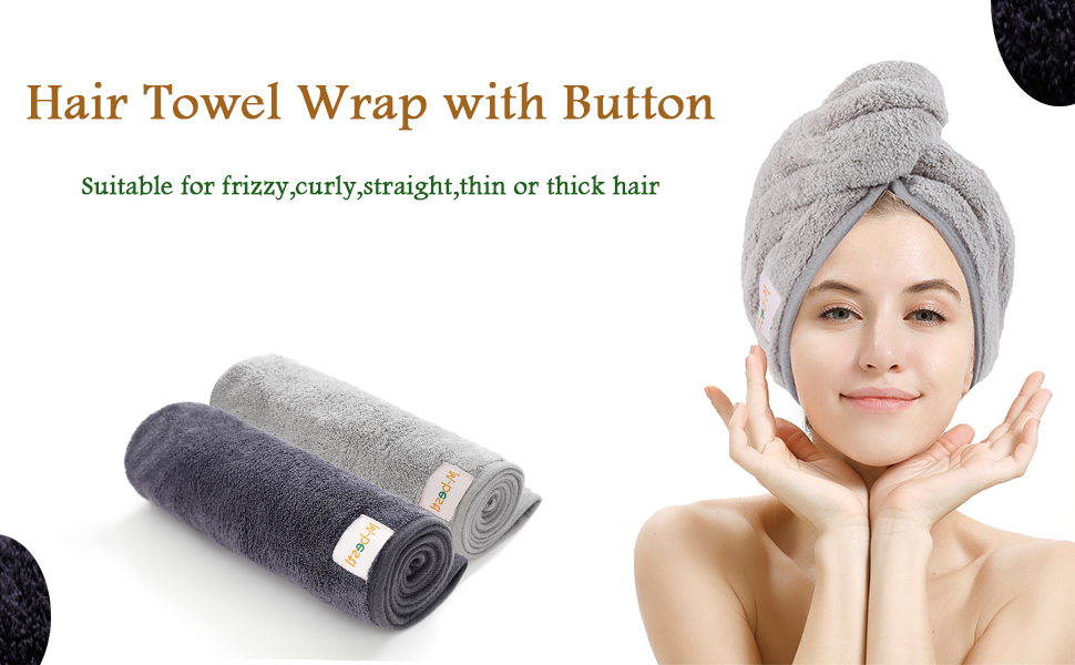 hair towel wrap