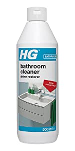 HG bathroom cleaner shine restorer