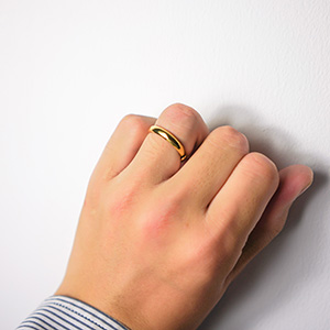 gold plated ring