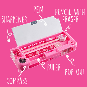 Mallo Cupcake Compartment Pencil Case