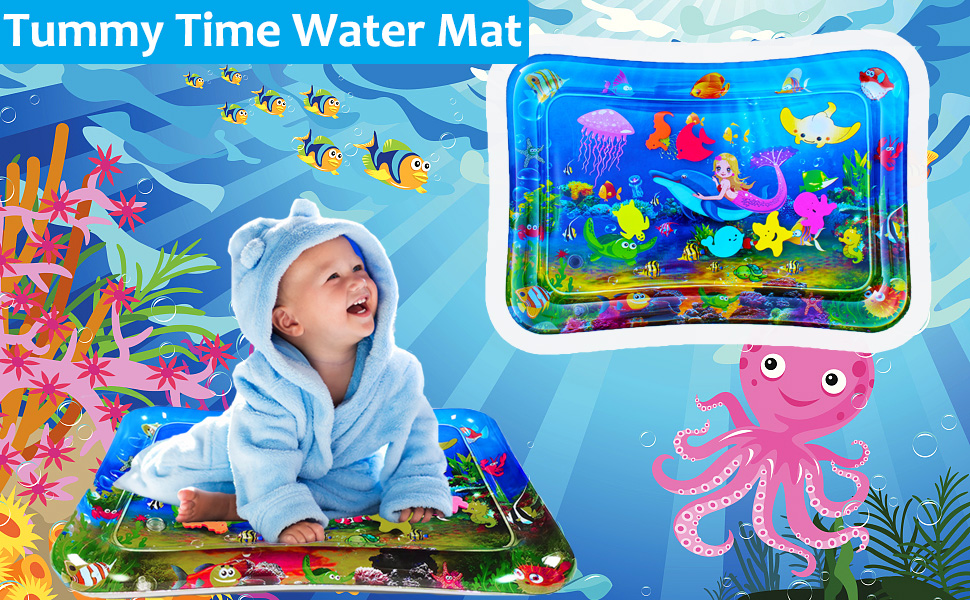 tummy time water mat