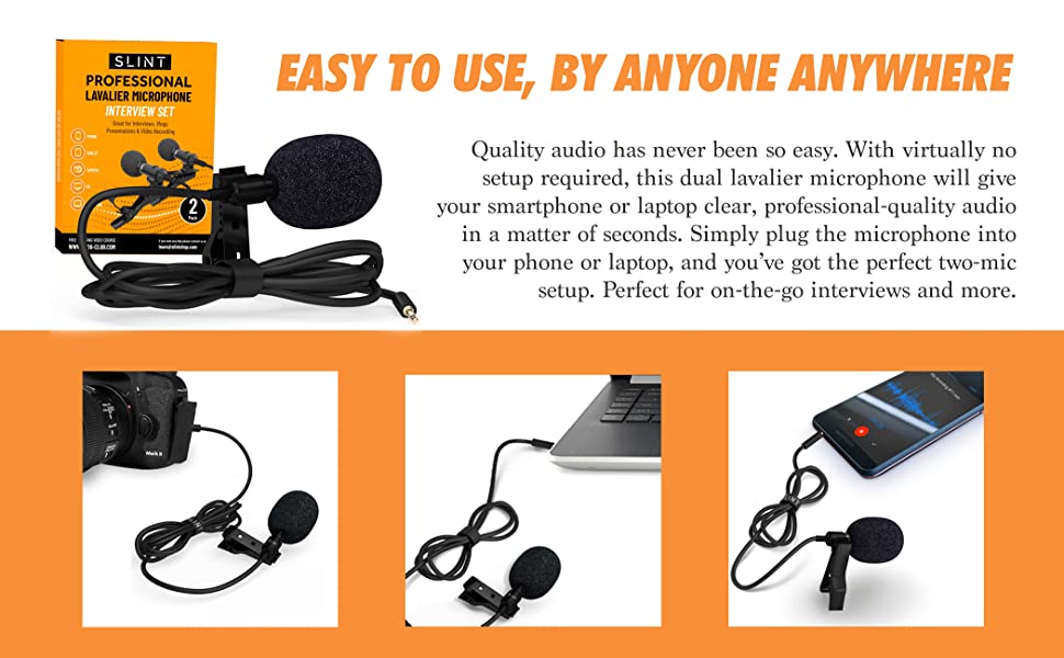 lavalier microphone, lapel microphone, clip on microphone, lavalier lapel microphone