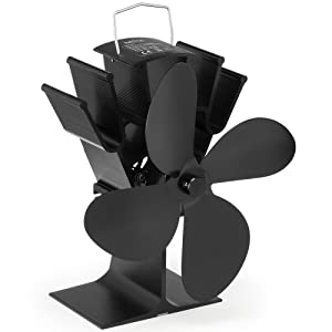 4 blade stove fan