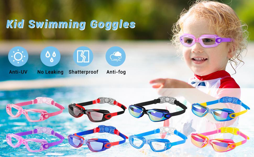 COOLOO Kids Swimming Goggles