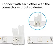 Easy to reconnect with connector