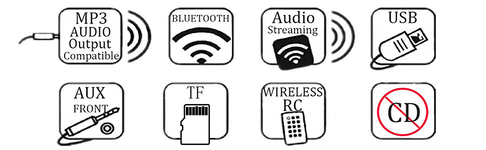 car stereo with mp3 player