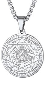 Archangels Talisman Pentagram Pendant Necklace