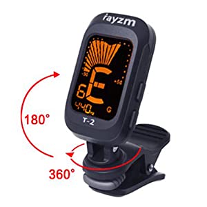 clip on tuner, electric tuner, guitar tuner, ukulele tuner, violin tuner