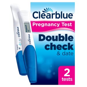 Clearblue Pregnancy Test with Weeks Indicator and one Clearblue Rapid Detection Pregnancy Test