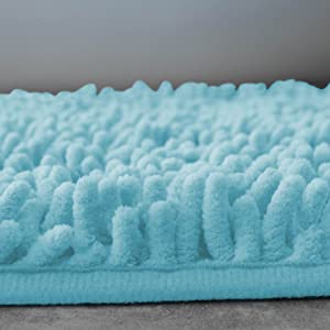 loop bath mat aqua chanllie