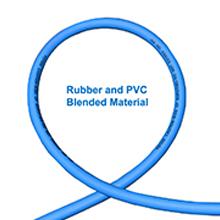 rubber and pvc material
