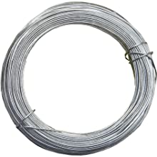 Speedwellstar 30 metre Roll Garden Wire Picture Hanging Coil Fencing Galvanised 30m Patio Roll