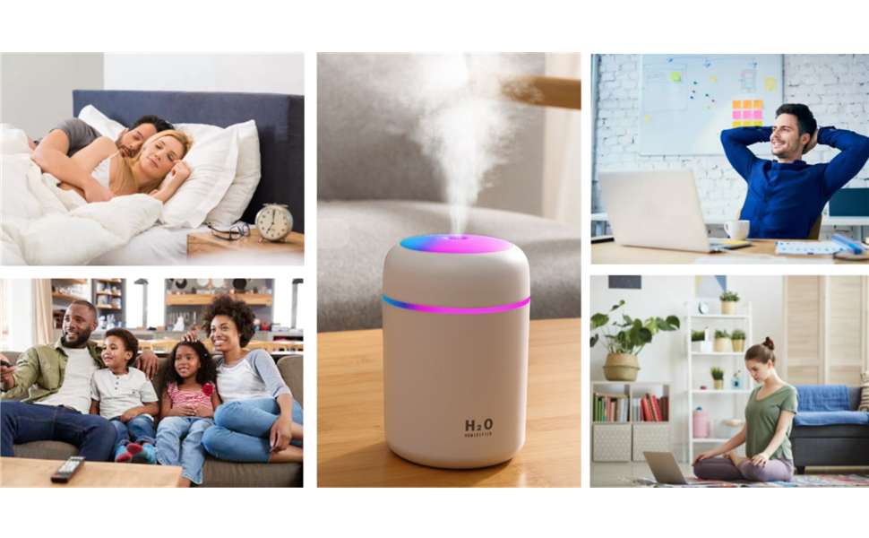 Colorful Cool Mini Cute Humidifier