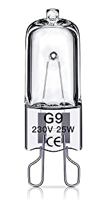 g9 halogen bulbs 25w