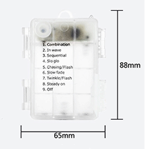 battery pack strip lights warm