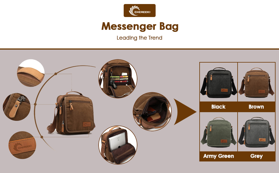 CHEREEKI Messenger Bag