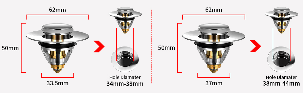 Universal Sink Plug