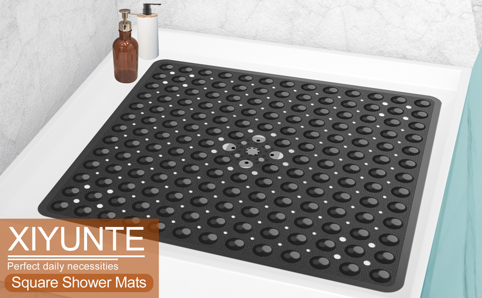 XIYUNTE Square Shower Mat 