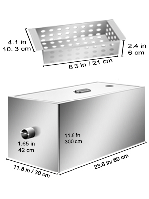 stainless steel grease interceptor