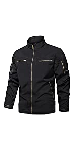 men black jacket waterproof