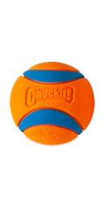 Ultra ball; chuckit; rubber; bounce; play; fun; fetch; durable; tough; indestructible; chew; X-Large