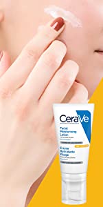 CeraVe; AM; Face; Lotion; Day; Cream; Morning; Hyaluronic Acid; Ceramides; Dry; Skin; Moisturiser