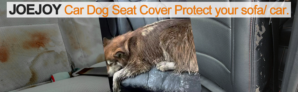 Dog Car Seat Cover Waterproof JOEJOY Dog Car Hammock