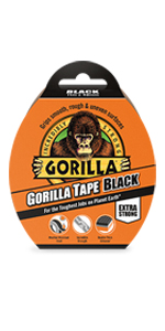 Gorilla Tape 11m Black