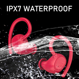 IPX7 Waterproof & Sweatproof wireless earbuds noise cancelling truly wireless earbuds