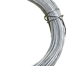 Speedwellstar 30 metre Roll Garden Wire Picture Hanging Coil Fencing Galvanised 30m Patio Roll