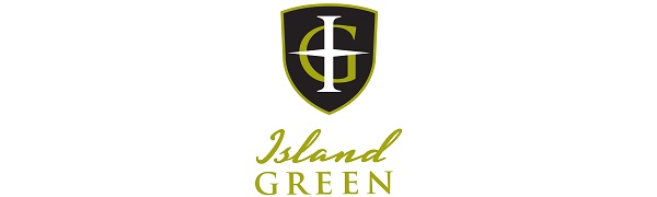 ISLAND GREEN GOLF LOGO