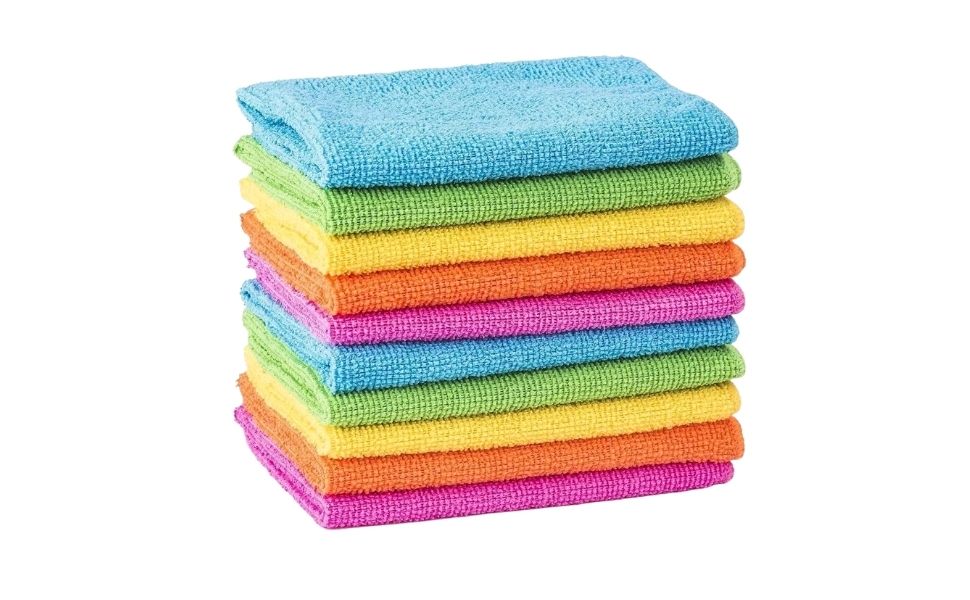 Microfibre Cleaning Cloths Dusters Car Bathroom Polish Towels